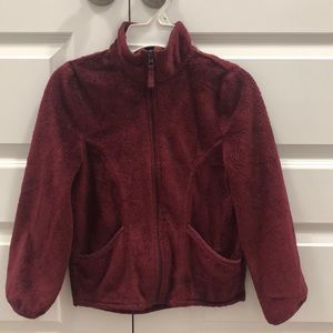 2 for $10 Girls Burgandy Fleece